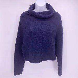 Vince Navy Blue Turtleneck Sweater Size Large